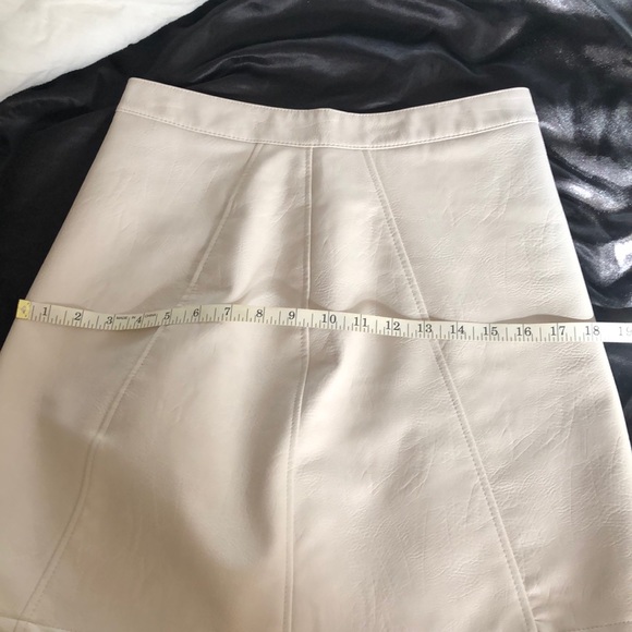 A-line Zara Faux Leather Skirt 🌸 - Picture 5 of 8